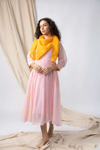 Anantha-Summer Chanderi Maxi Dress-bihart